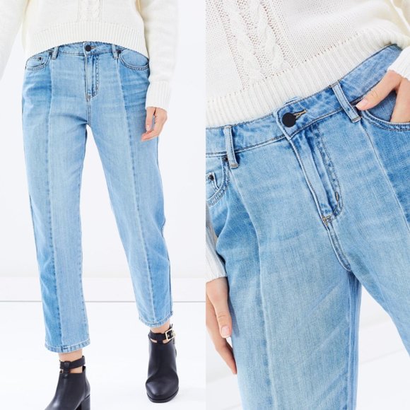 New FIFTH LABEL high waisted straight leg Jeans - Picture 15 of 16